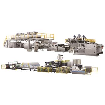 昆明ZLX-LM系列擠出淋膜復合生產線