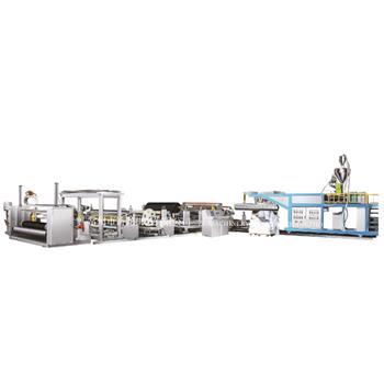 昆明ZLX-C系列汽車內飾/地毯/腳墊擠出淋膜復合生產線